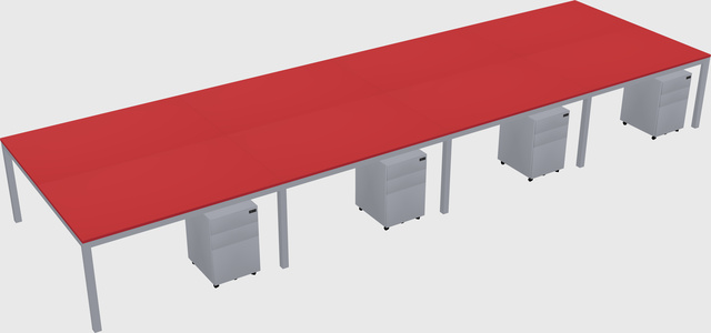 Shared Rectangular Desk