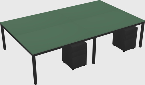 Shared Rectangular Desk
