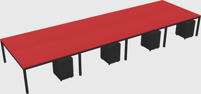 Shared Rectangular Desk
