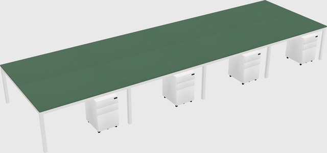 Shared Rectangular Desk