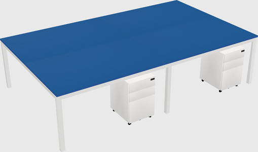 Shared Rectangular Desk