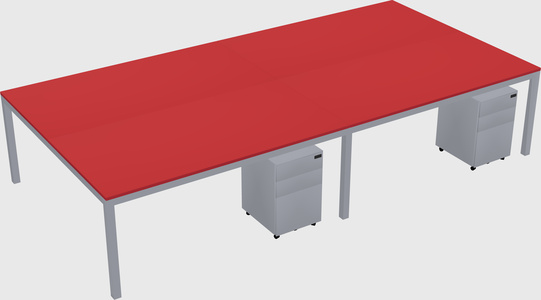 Shared Rectangular Desk