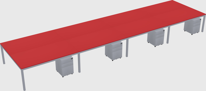 Shared Rectangular Desk