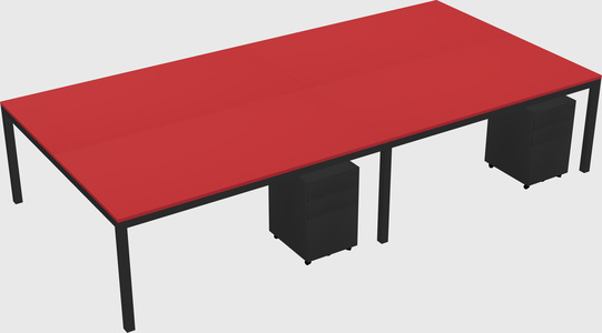 Shared Rectangular Desk