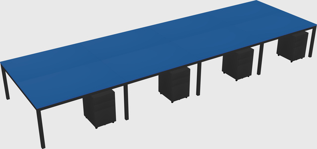 Shared Rectangular Desk