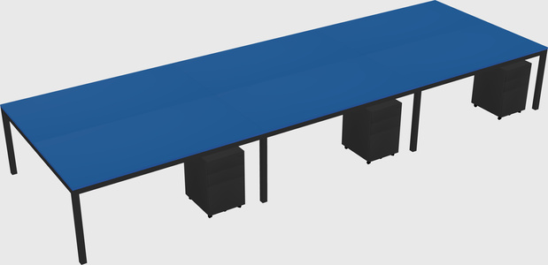 Shared Rectangular Desk