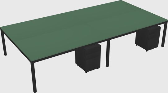 Shared Rectangular Desk
