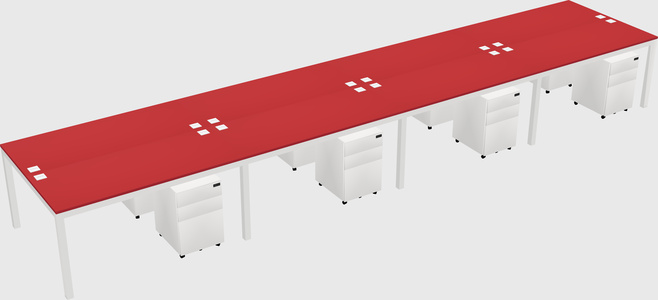 Shared Rectangular Desk