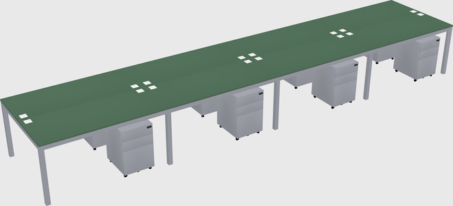 Shared Rectangular Desk