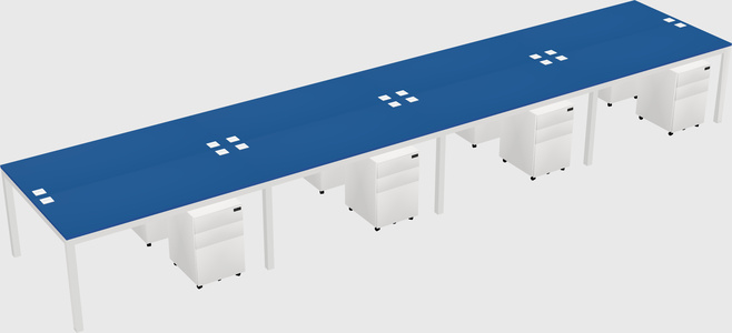 Shared Rectangular Desk