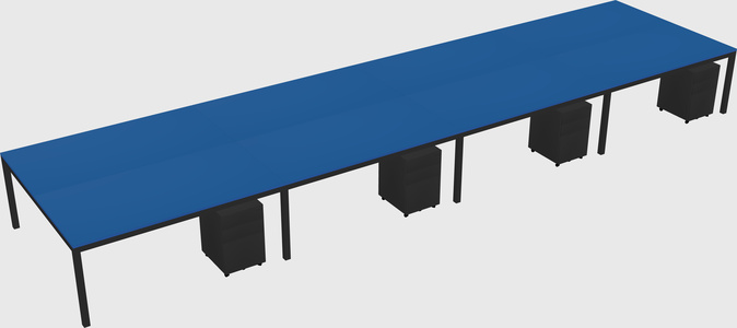 Shared Rectangular Desk