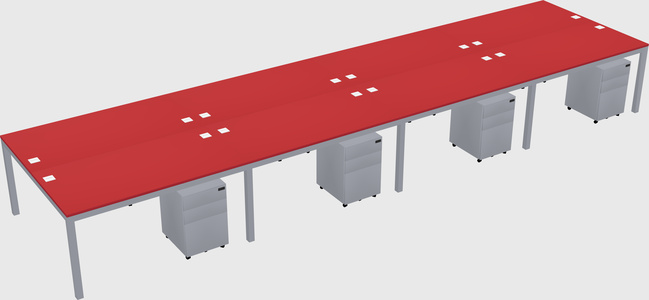 Shared Rectangular Desk