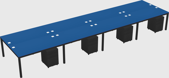 Shared Rectangular Desk