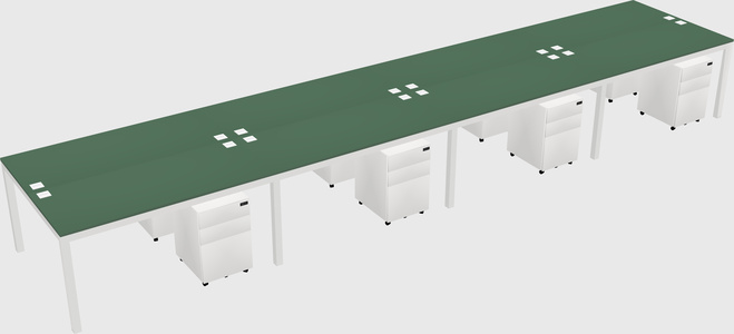 Shared Rectangular Desk
