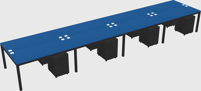 Shared Rectangular Desk