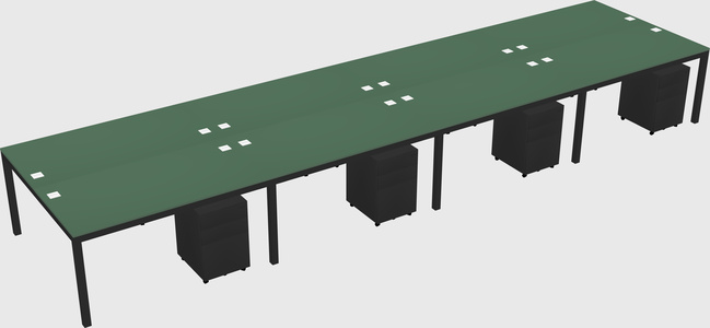 Shared Rectangular Desk