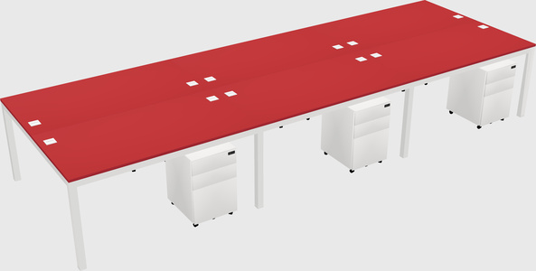 Shared Rectangular Desk