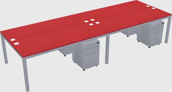 Shared Rectangular Desk