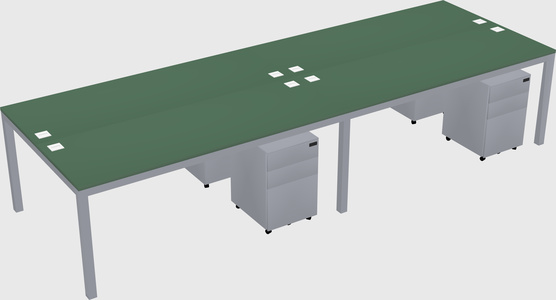 Shared Rectangular Desk