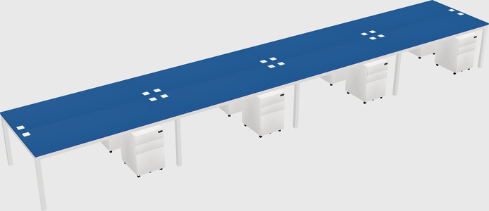 Shared Rectangular Desk