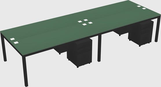 Shared Rectangular Desk