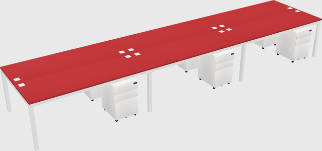 Shared Rectangular Desk