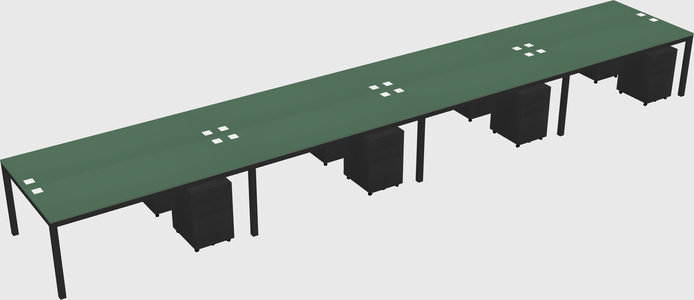 Shared Rectangular Desk