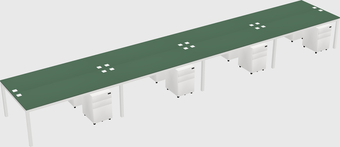 Shared Rectangular Desk