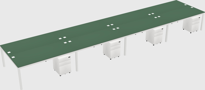Shared Rectangular Desk