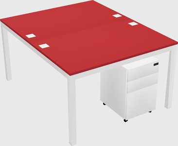 Shared Rectangular Desk