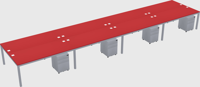 Shared Rectangular Desk