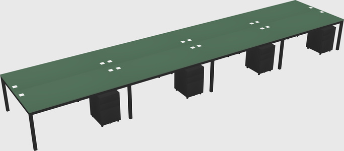 Shared Rectangular Desk