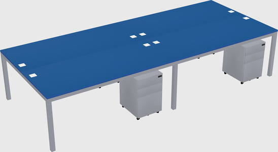 Shared Rectangular Desk