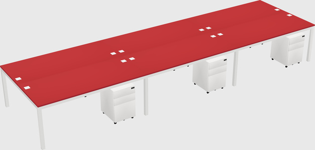 Shared Rectangular Desk