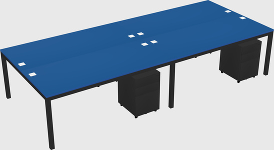 Shared Rectangular Desk