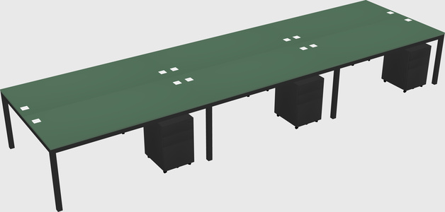 Shared Rectangular Desk