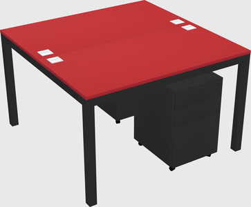 Shared Rectangular Desk