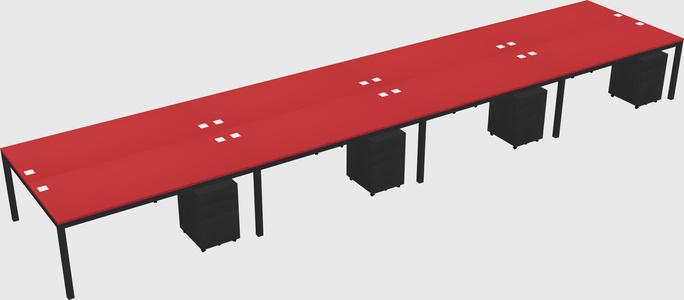 Shared Rectangular Desk