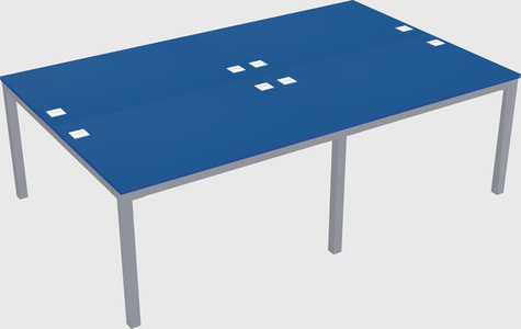 Shared Rectangular Desk