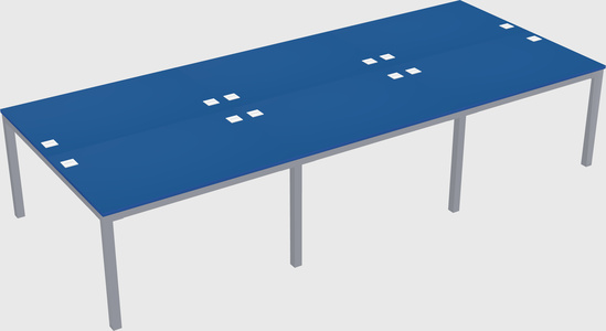 Shared Rectangular Desk