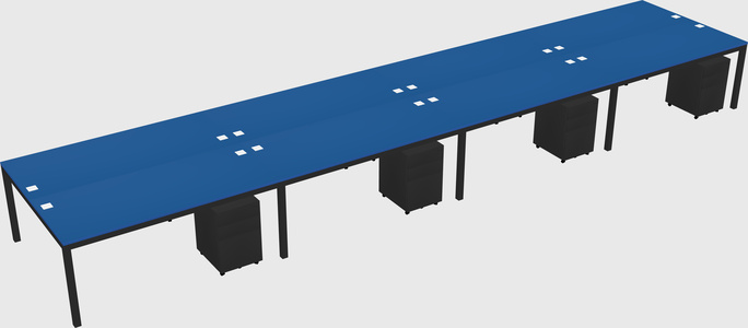 Shared Rectangular Desk