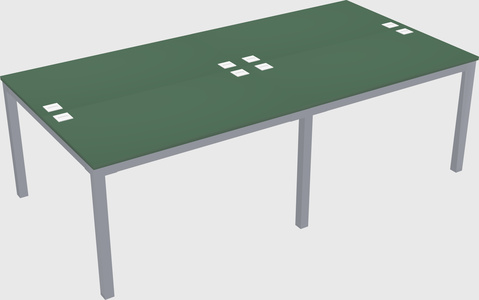Shared Rectangular Desk