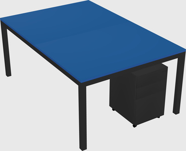 Shared Rectangular Desk