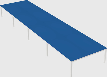 Shared rectangular desk