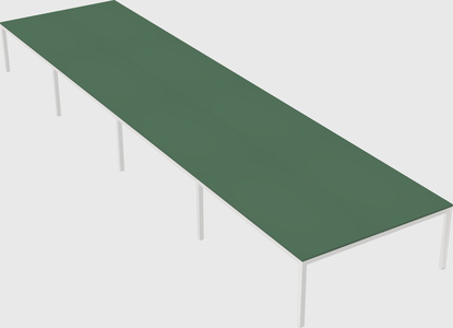 Shared rectangular desk