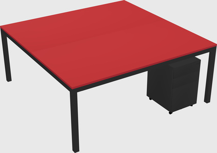 Shared Rectangular Desk