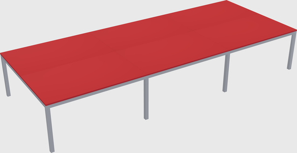 Shared Rectangular Desk