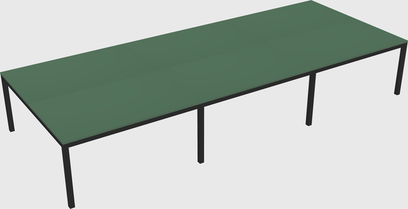 Shared Rectangular Desk