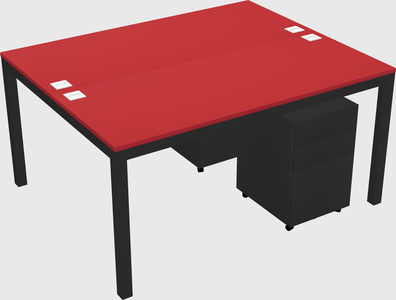 Shared Rectangular Desk