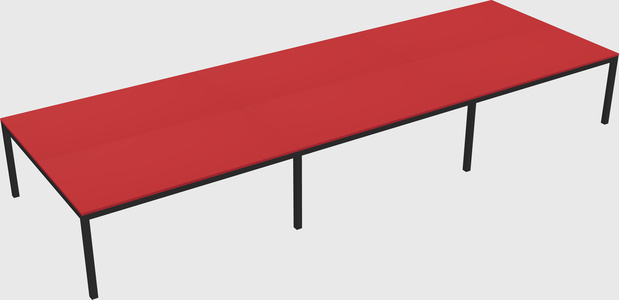 Shared Rectangular Desk
